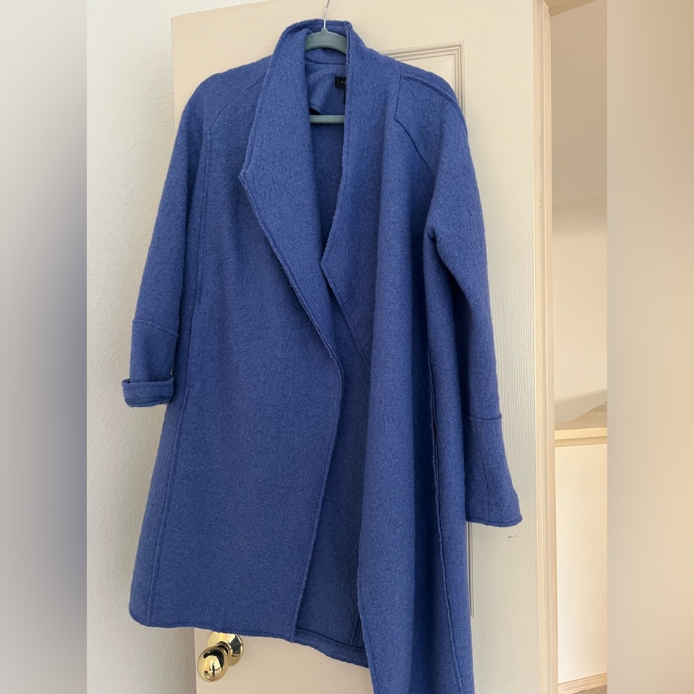 Tahari Women's Blue Trench Coat